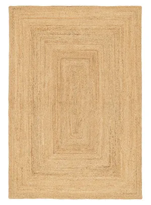Fernanda Natural Hand-Braided Jute Rug by Miss Amara, a Contemporary Rugs for sale on Style Sourcebook