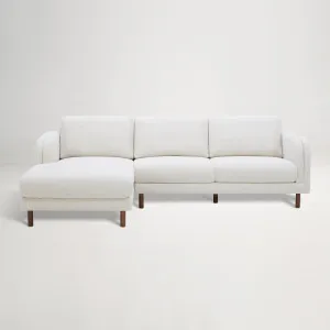 Lila Left Chaise Sofa, Aria Natural, by Lounge Lovers by Lounge Lovers, a Sofas for sale on Style Sourcebook