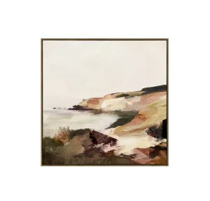 Cliffside Calm Wall Art Canvas 80cm x 80cm by Luxe Mirrors, a Prints for sale on Style Sourcebook
