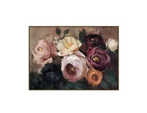 Where Roses Deepen Wall Art Canvas 80cm x 120cm by Luxe Mirrors, a Prints for sale on Style Sourcebook
