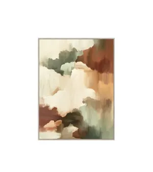Rust & Sage Harmony Wall Art Canvas 80cm x 120cm by Luxe Mirrors, a Prints for sale on Style Sourcebook