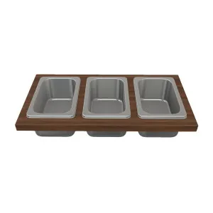 CUCINA Square Bowls Set of 3 to Suit CU900 & CU901 & CU1200 by Highgrove Bathrooms, a Kitchen Sinks for sale on Style Sourcebook