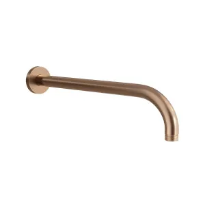SPIN Shower Arm Titanium Bronze 400mm by Highgrove Bathrooms, a Showers for sale on Style Sourcebook