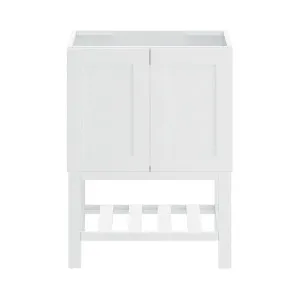 OLIVER Freestanding Vanity 600mm Matte White by Highgrove Bathrooms, a Vanities for sale on Style Sourcebook