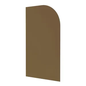 VOGUE Frameless Radius Glass Panel Bronze Tint 1200x2100x10mm by Highgrove Bathrooms, a Showers for sale on Style Sourcebook