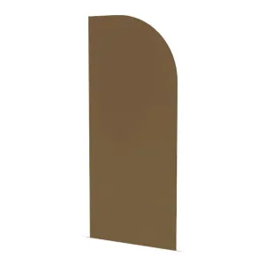 VOGUE Frameless Radius Glass Panel Bronze Tint 1000x2100x10mm by Highgrove Bathrooms, a Showers for sale on Style Sourcebook
