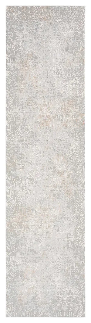 Montana Ivory Distressed Runner Rug by Miss Amara, a Persian Rugs for sale on Style Sourcebook