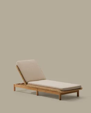 Galea outdoor lounger by Kave Home, a Outdoor Chairs for sale on Style Sourcebook
