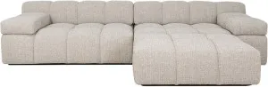 Cobble 2 Piece Sofa with Ottoman | Ecru by Tallira Furniture, a Sofas for sale on Style Sourcebook