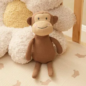 Soft Cotton Monkey Toy - Brown - Mocka by Mocka., a Cots & Bassinets for sale on Style Sourcebook