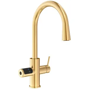 Zip HydroTap G5 Celsius Plus All-In-One Chilled & Sparkling Filtered Tap Brushed Gold H5M787Z07AU-91295 by Zip, a Kitchen Taps & Mixers for sale on Style Sourcebook