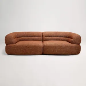 Brooklyn 3 Seat Sofa, Cleo Caramel, by Lounge Lovers by Lounge Lovers, a Sofas for sale on Style Sourcebook