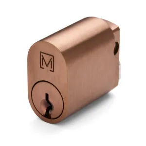 Sienna Bronze Oval 570 Cylinder by Manovella, a Door Hardware for sale on Style Sourcebook