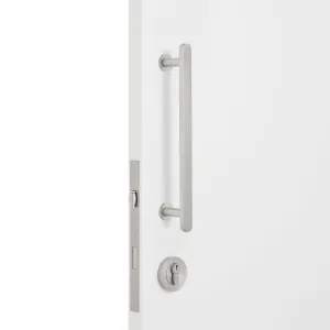 Brushed Nickel Roller Lock Kit - Imogen Pull by Manovella, a Door Hardware for sale on Style Sourcebook