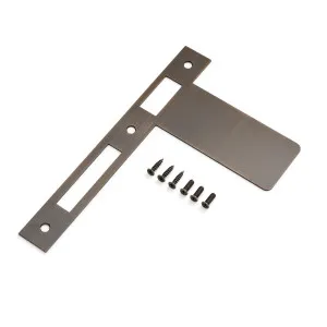 Extended 120mm Strike Plate to suit 85mm Euro Mortice Lock (Various Finishes) by Manovella, a Door Hardware for sale on Style Sourcebook
