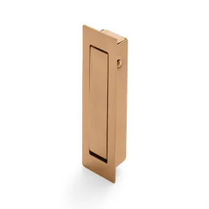 Brushed Bronze Concealed Sliding Door Edge Pull by Manovella, a Door Hardware for sale on Style Sourcebook