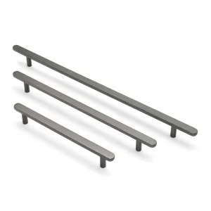 Gunmetal Oval Profile Appliance/Door Pull - Imogen by Manovella, a Door Hardware for sale on Style Sourcebook