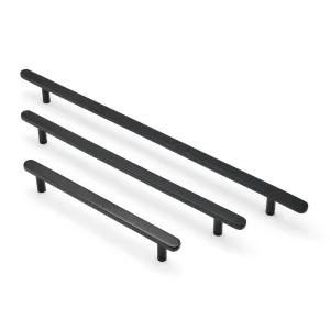 Matt Black Oval Profile Appliance/Door Pull - Imogen by Manovella, a Door Hardware for sale on Style Sourcebook