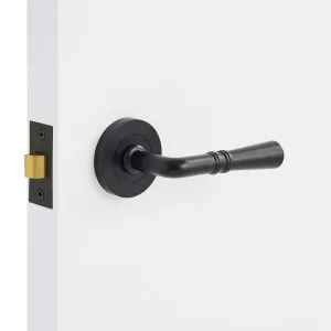 Matt Black Passage Door Handle - Lexton by Manovella, a Door Hardware for sale on Style Sourcebook