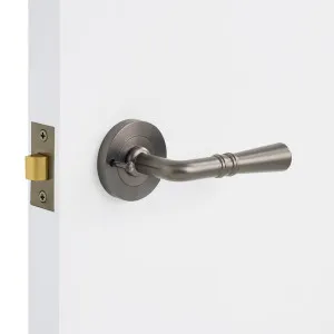 Gunmetal Privacy Door Handle - Lexton by Manovella, a Door Hardware for sale on Style Sourcebook