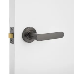 Gunmetal Privacy Door Handle - Fairhaven by Manovella, a Door Hardware for sale on Style Sourcebook