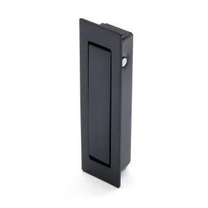 Matt Black Concealed Sliding Door Edge Pull by Manovella, a Door Hardware for sale on Style Sourcebook