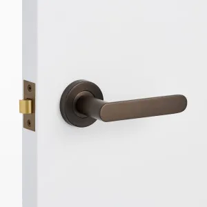 Aged Brass Passage Door Handle - Fairhaven by Manovella, a Door Hardware for sale on Style Sourcebook