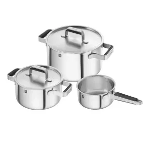Zwilling Pure 3 Piece Stainless Steel Cookware Set 63241 by Zwilling, a Cookware for sale on Style Sourcebook
