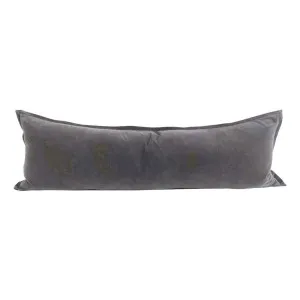 Evelyn Feather Fill Cushion 120x40cm in Slate by OZ Design, a Cushions, Decorative Pillows for sale on Style Sourcebook