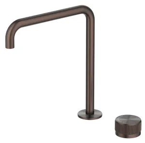 Mica Fluted Soft-Square Hob Sink/Basin Mixer Set by Bella Vista, a Bathroom Taps & Mixers for sale on Style Sourcebook