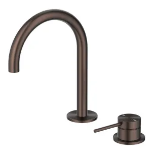 Mica Gooseneck Hob Basin Mixer Set by Bella Vista, a Bathroom Taps & Mixers for sale on Style Sourcebook
