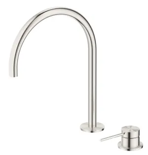 Mica Gooseneck Hob Sink/Basin Mixer Set by Bella Vista, a Bathroom Taps & Mixers for sale on Style Sourcebook