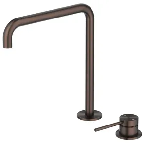 Mica Soft-Square Hob Sink/Basin Mixer Set by Bella Vista, a Bathroom Taps & Mixers for sale on Style Sourcebook