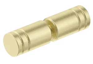 Shower Screen Handle Round Slotted by Bella Vista, a Shower Screens & Enclosures for sale on Style Sourcebook