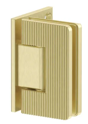 Shower Screen Hinge - Fluted - Glass To Wall by Bella Vista, a Shower Hinges for sale on Style Sourcebook