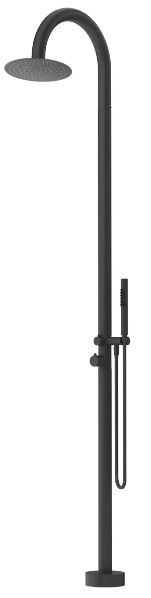 Mica Gooseneck Freestanding Outdoor Shower by Bella Vista, a Outdoor Showers for sale on Style Sourcebook