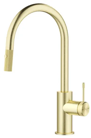 Mica Fluted Pull-Out Sink Mixer by Bella Vista, a Kitchen Taps & Mixers for sale on Style Sourcebook