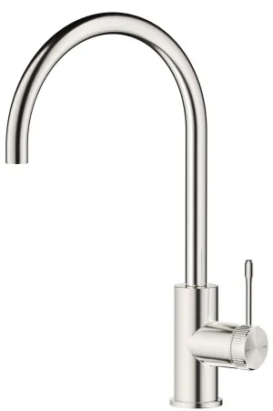 Coming Soon - Mica Fluted Gooseneck Sink Mixer by Bella Vista, a Kitchen Taps & Mixers for sale on Style Sourcebook