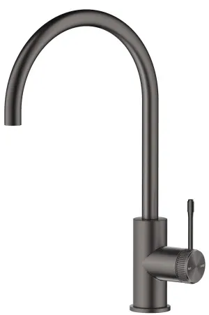 Coming Soon - Mica Fluted Gooseneck Sink Mixer by Bella Vista, a Kitchen Taps & Mixers for sale on Style Sourcebook