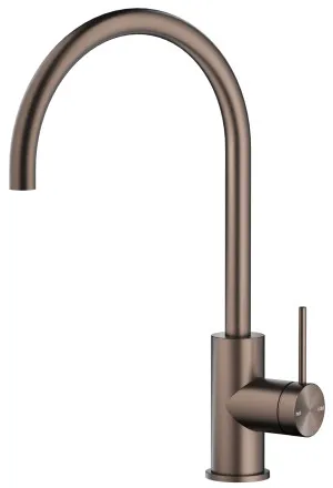 Mica Gooseneck Sink Mixer by Bella Vista, a Kitchen Taps & Mixers for sale on Style Sourcebook