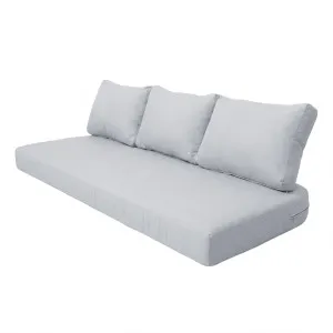 Sorrelle 8 pcs Cushion Cover Set with Zipper in Light Grey by Luxo Living, a Outdoor Sofas for sale on Style Sourcebook