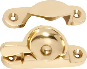 Sash Window Fastener - Classic - Polished Brass by Tradco, a Window Hardware for sale on Style Sourcebook