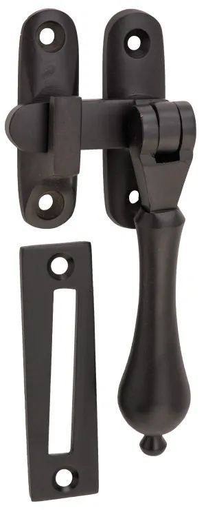 Long Throw Teadrop Casement Window Fastener - Matt Black by Tradco, a Window Hardware for sale on Style Sourcebook