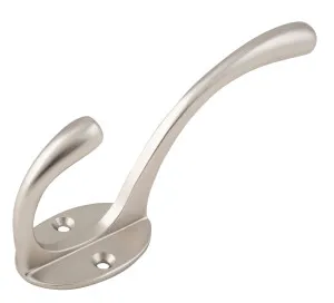 Victorian Hat & Coat Hook - Satin Nickel by Tradco, a Door Hardware for sale on Style Sourcebook