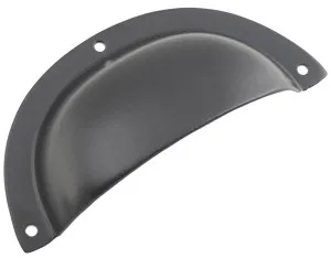 Classic Drawer Pull - Sheet Brass - Matt Black by Tradco, a Cabinet Hardware for sale on Style Sourcebook