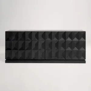 Hive Sideboard Cabinet, Black, by Lounge Lovers by Lounge Lovers, a Cabinets, Chests for sale on Style Sourcebook