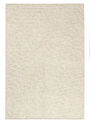 Salina Natural Ivory Pebble Loop Rug by Miss Amara, a Contemporary Rugs for sale on Style Sourcebook