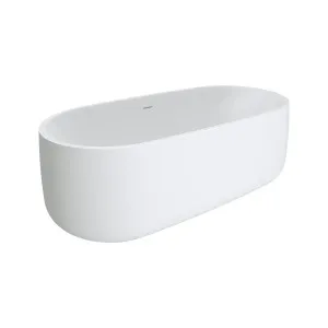Nuvola Solid Surface Bath, 1600mm, Matte White by Fienza, a Solid Surfaces for sale on Style Sourcebook
