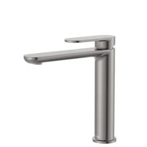 Empire Slim Cold Start Medium Basin Mixer, Gun Metal by Fienza, a Bathroom Taps & Mixers for sale on Style Sourcebook