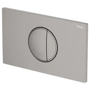 Halo Round Button Flush Plate, Gun Metal by Fienza, a Toilets & Bidets for sale on Style Sourcebook